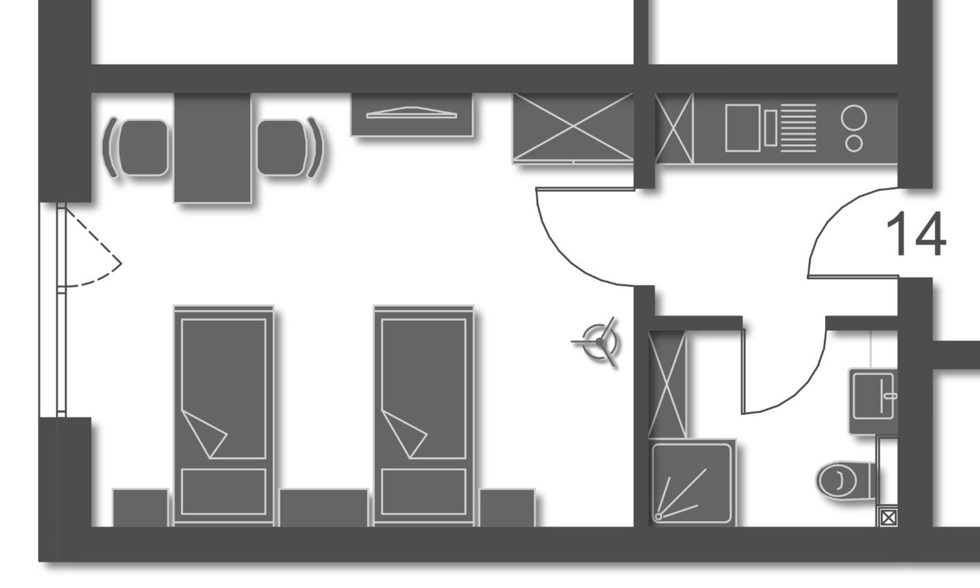 Board Inn - Haus Regensburg Phòng bức ảnh