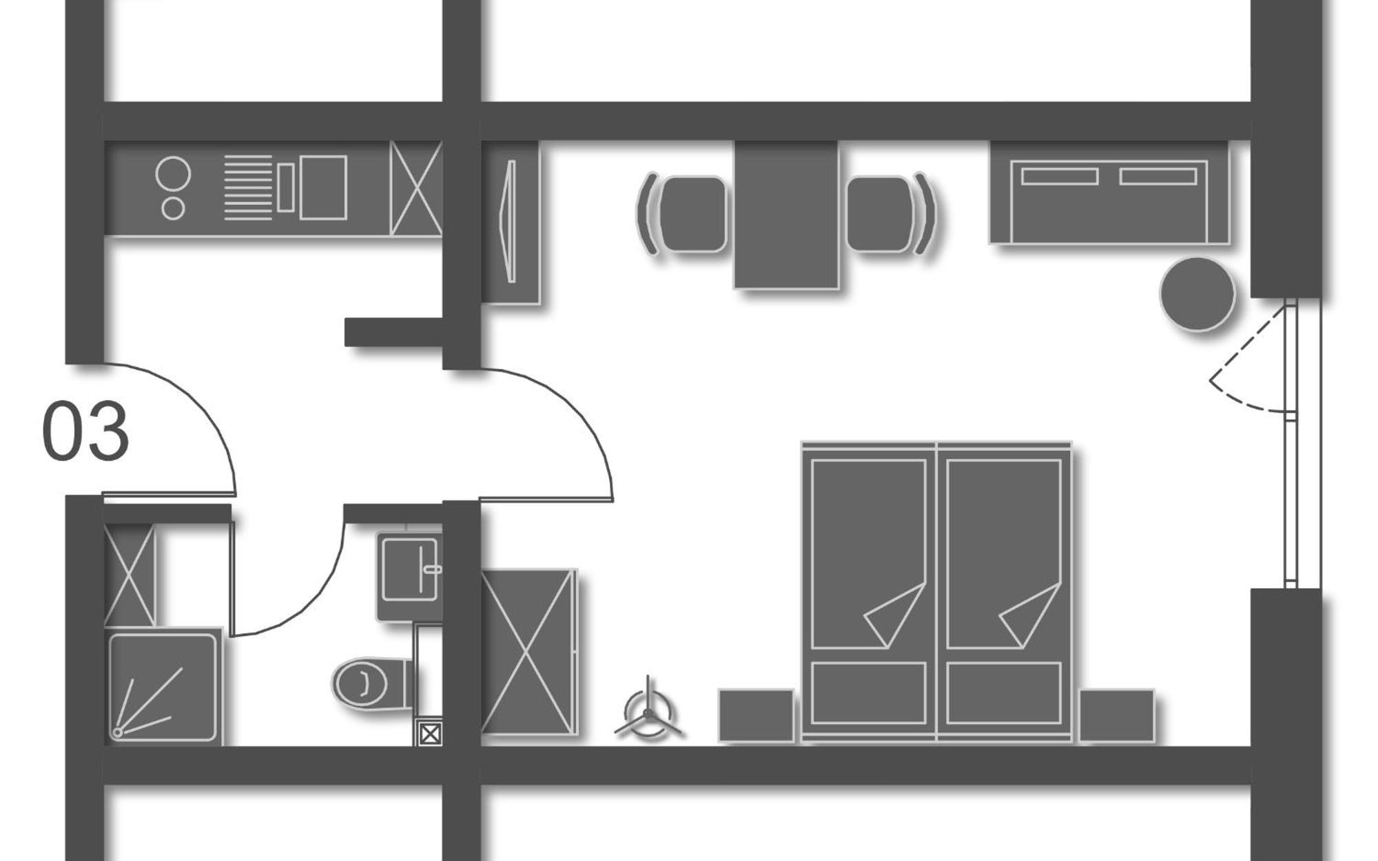 Board Inn - Haus Regensburg Phòng bức ảnh